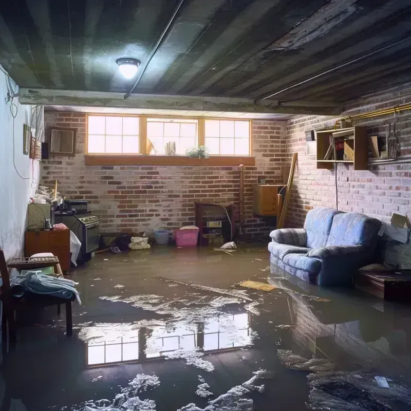 Flooded Basement Cleanup in Gorham, NH